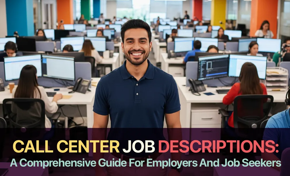 Call Center Job Descriptions- A Comprehensive Guide for Employers and Job Seekers