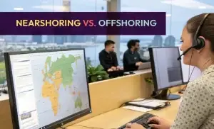 Nearshoring vs offshoring