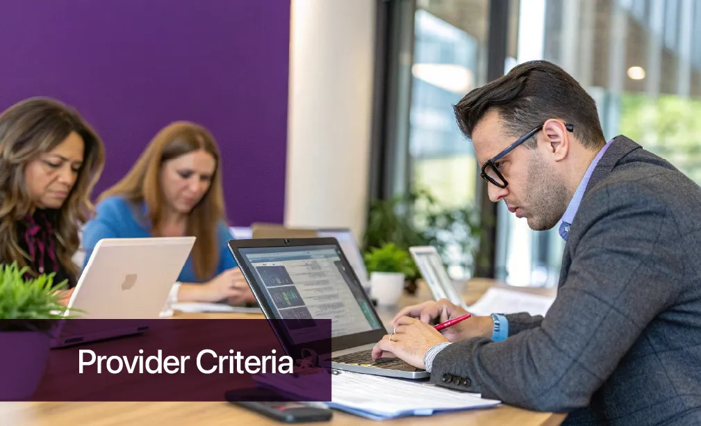 Provider Criteria