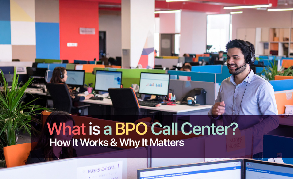 What is a bpo call center - Callzent agents working