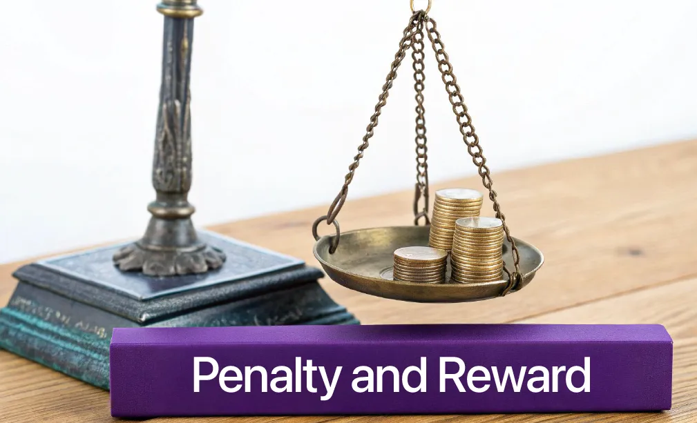 Penalty and reward