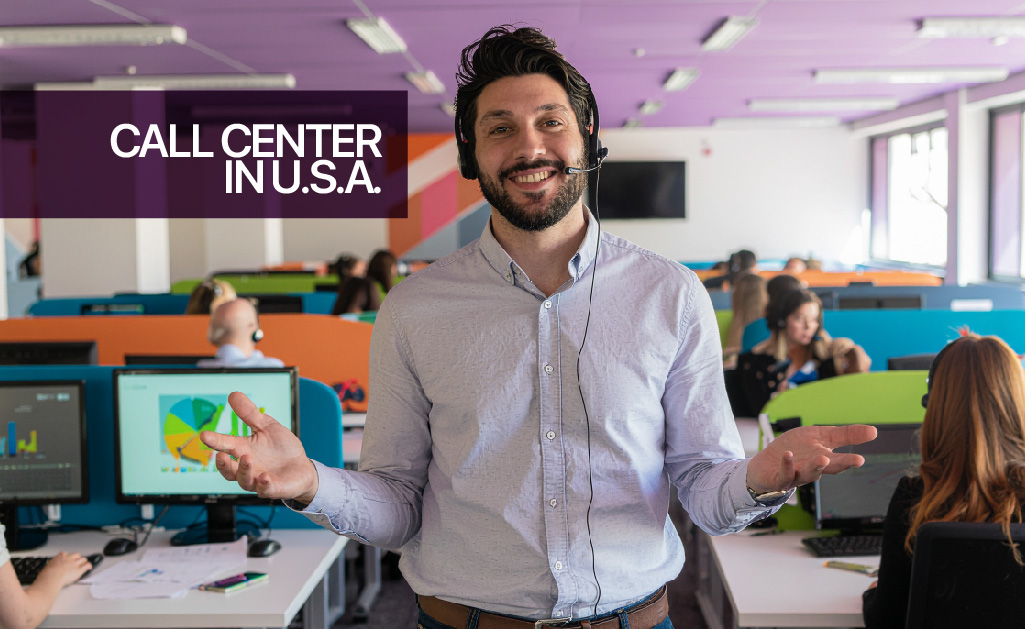 Call center in U,S,A,