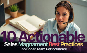Sales Management Best Practices