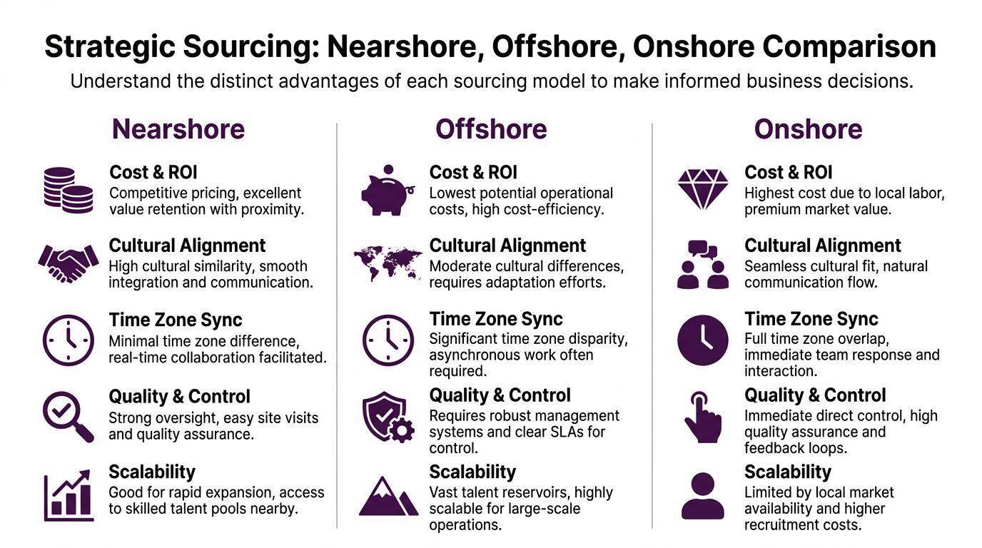 Nearshore Call Center Services: The Ultimate 2026 Guide 3 Infographic