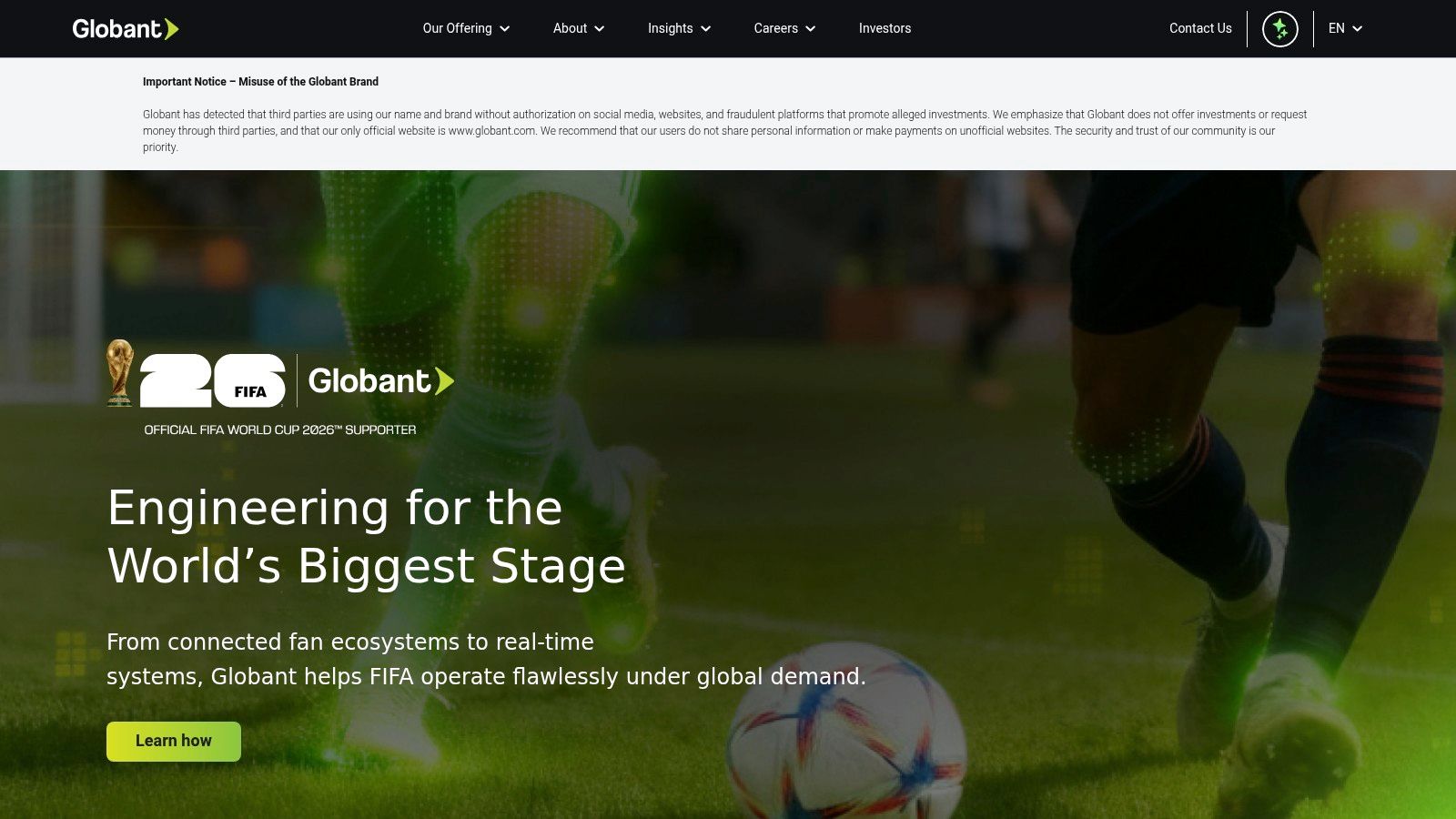 Best IT Outsourcing <br>Companies in 2026 3 Globant