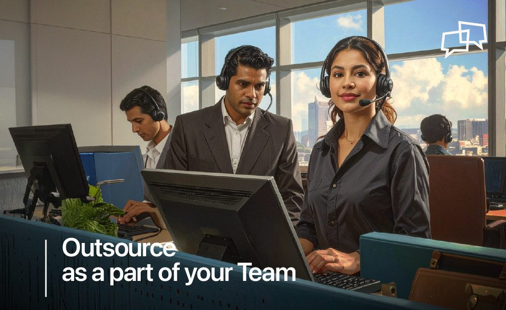 Outsource as a part of your teams