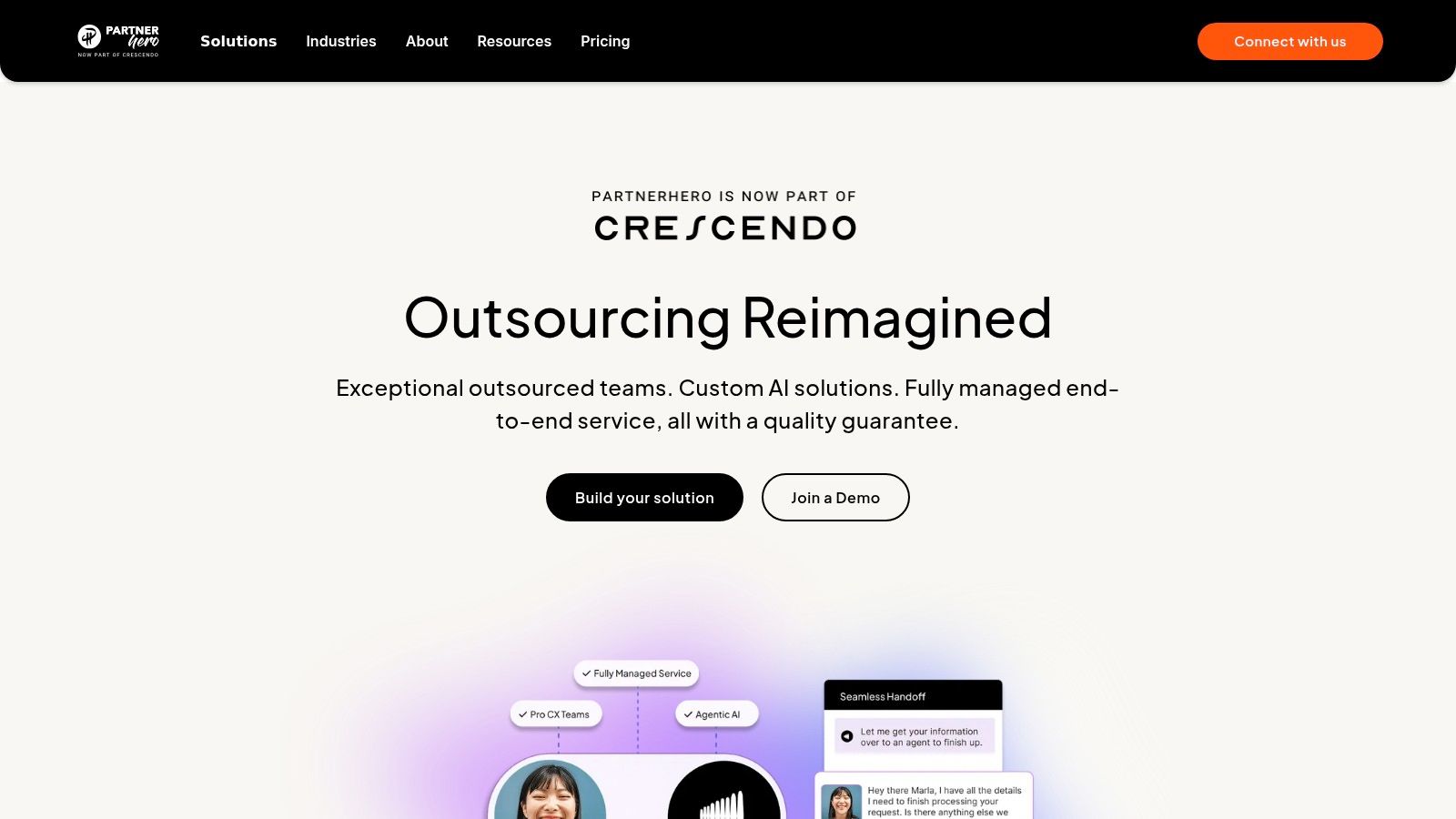 Best Customer Support Outsourcing Companies 2026 7 PartnerHero (now part of Crescendo)