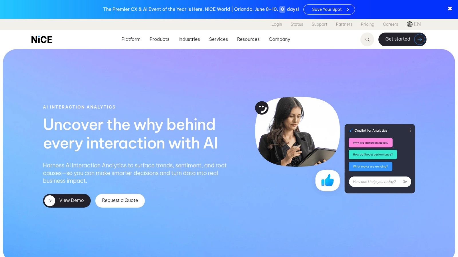 10 Best Sentiment Analysis Tools for Call Centers 7 NICE Nexidia Interaction Analytics (NICE CXone)