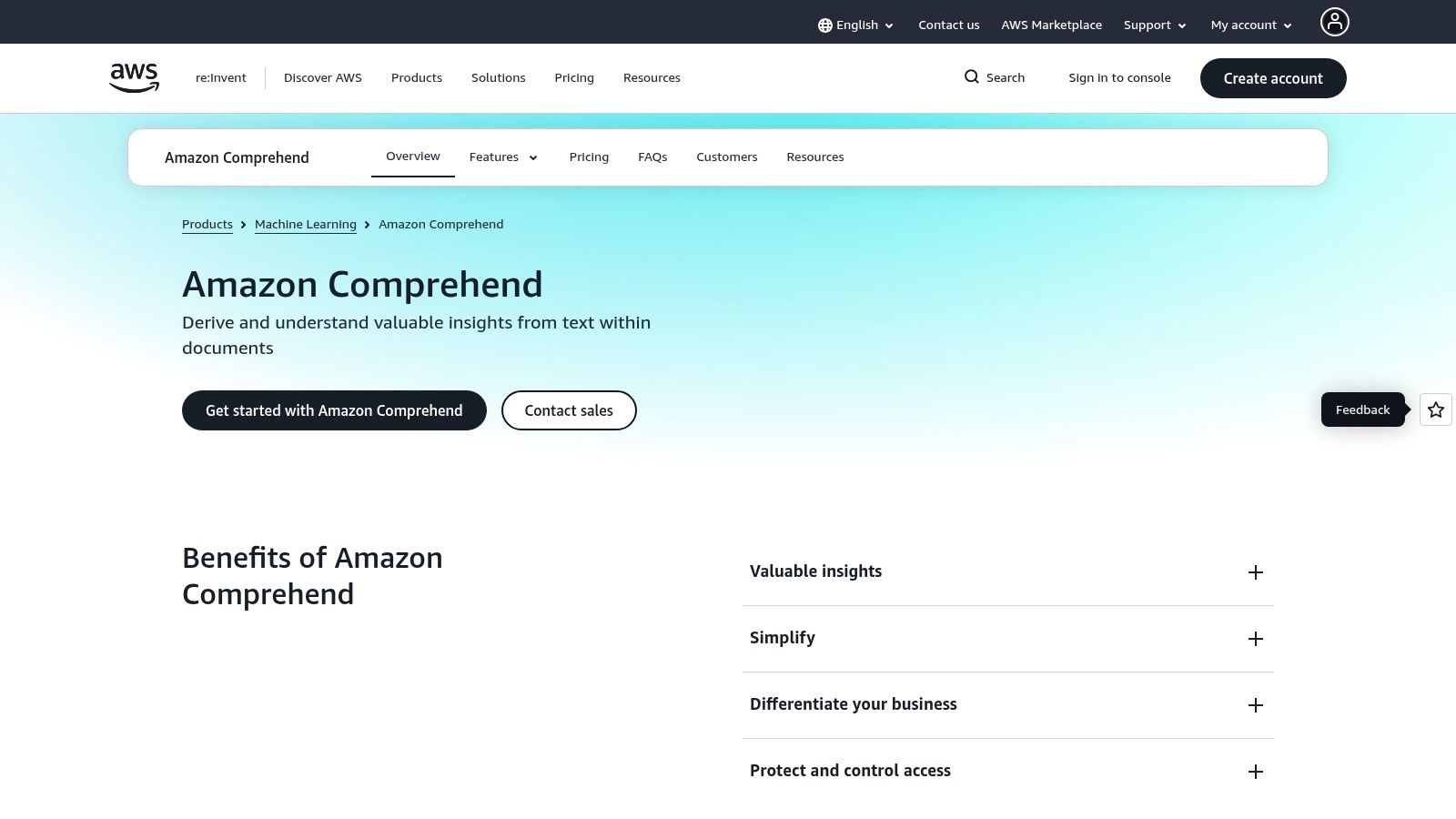10 Best Sentiment Analysis Tools for Call Centers 1 Amazon Comprehend (AWS)
