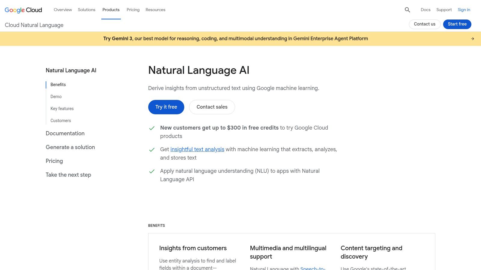 10 Best Sentiment Analysis Tools for Call Centers 2 Google Cloud Natural Language API