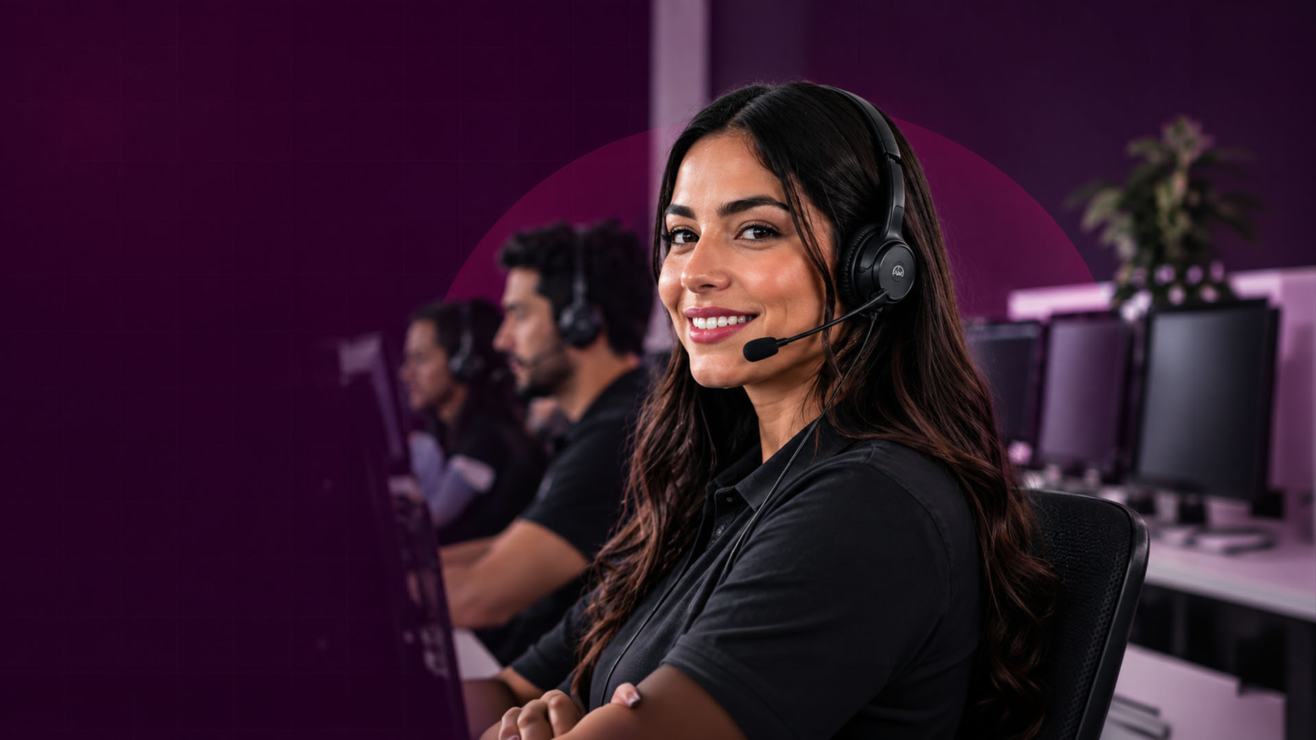 CallZent phone answering service agent